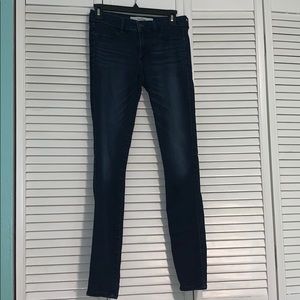 Abercrombie & Fitch dark wash skinny jeans